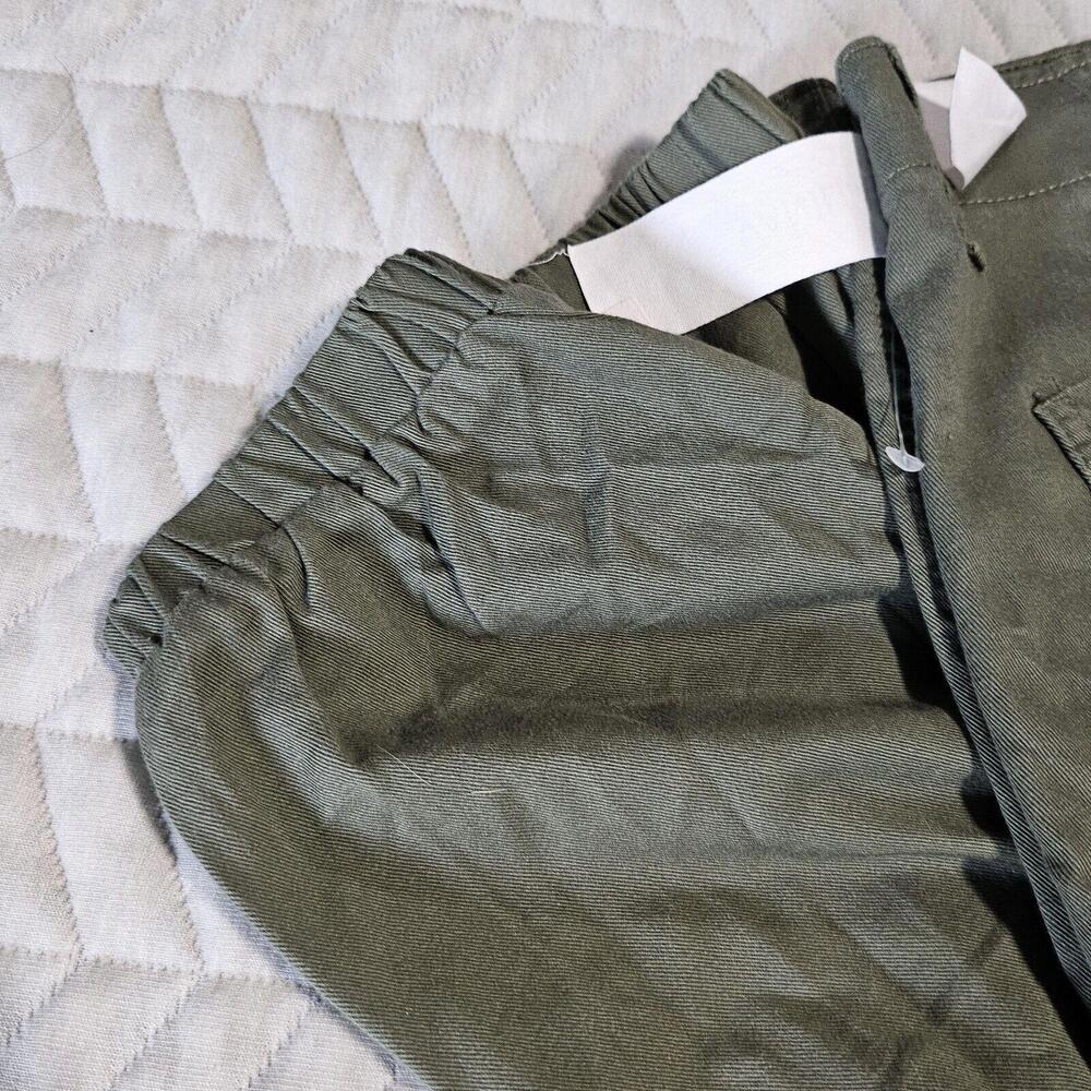 Vanilla Star Juniors Army Green cargo pants, joggers Juniors Size 1 New - Picture 7 of 9